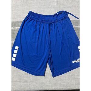 Capelli Sport Mens Soccer Shorts Blue Athletic Gym Training Size Small